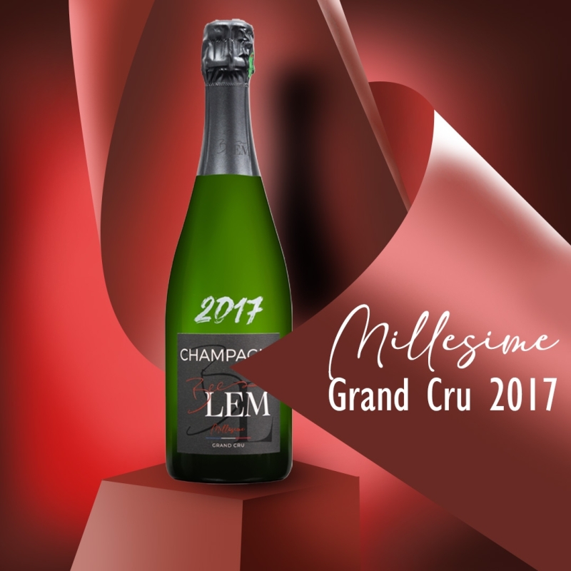 Champagne Bee Lem Blanc de blancs Grand Cru Vintage 2017